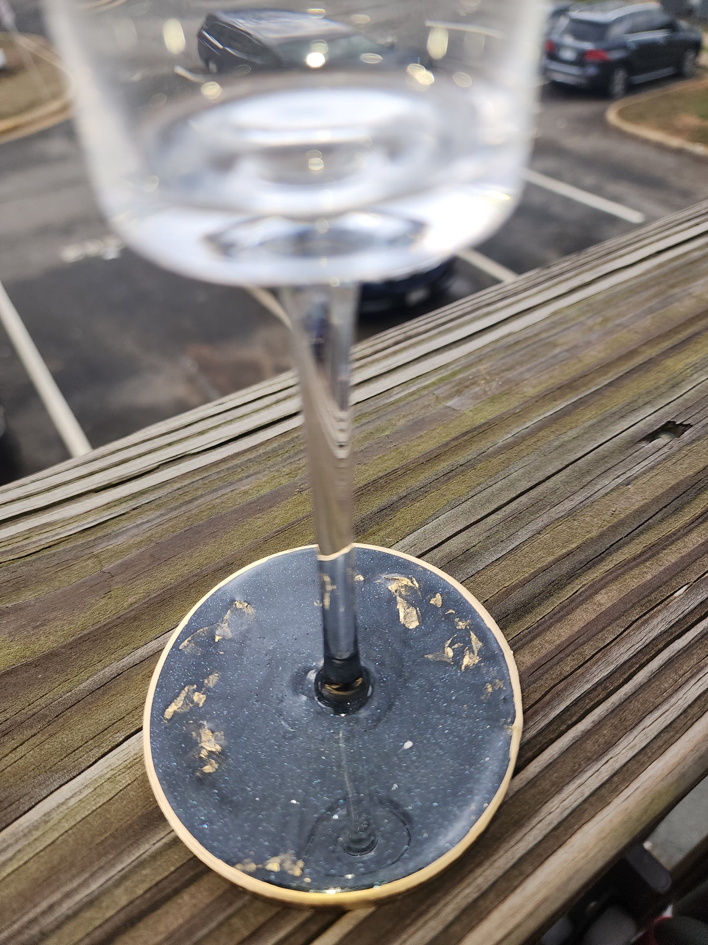 The Black Tie Wine Glass